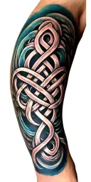 celtic knot tattoo design idea