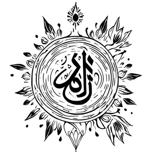 Islam tattoo design idea