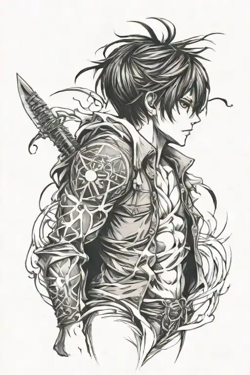 Eren Yeager tattoo design idea