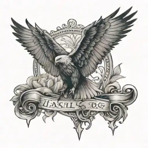 Isaiah 6:8 illustration tattoo design idea