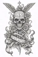 fuck cancer tattoo design idea