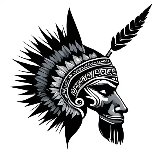 Inca tattoo design idea