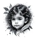 Inner Child tattoo design idea