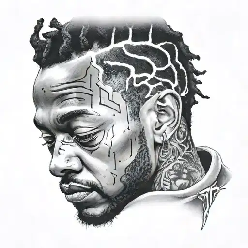 kendrick lamar tattoo tattoo design idea