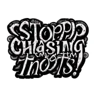 "Stop chasing them thots!" money knot work tattoo design idea