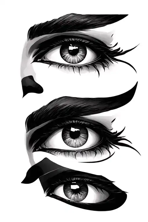 3rd Eye tattoo design idea