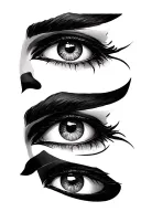 3rd Eye tattoo design idea