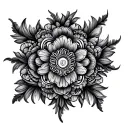Paisley Pattern tattoo design idea