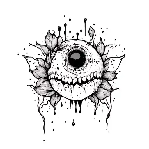 First positive blood type on the chest tattoo design idea