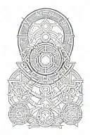 Aphelios league tattoo design idea