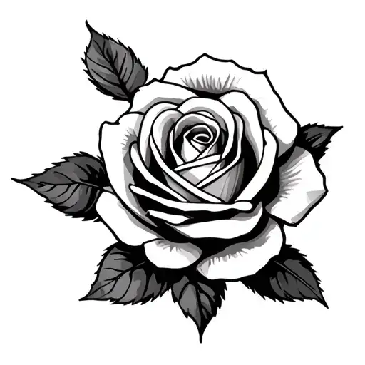 rose with my last name written desjarlais from my hand to my for arm i want the rose to cover my hand front side tattoo design idea