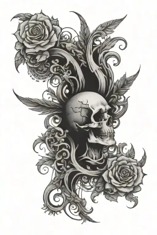 psychology addiction  tattoo design idea