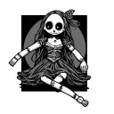 Voodoo Doll tattoo design idea