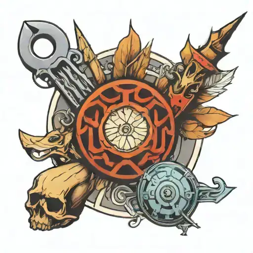 Foreve Tools Circle tattoo design idea