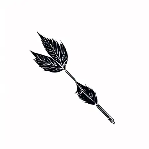 Darts tattoo design idea