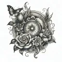 Serendipity tattoo design idea
