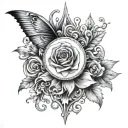 Serendipity tattoo design idea