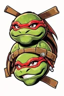 Tmnt masks tattoo design idea