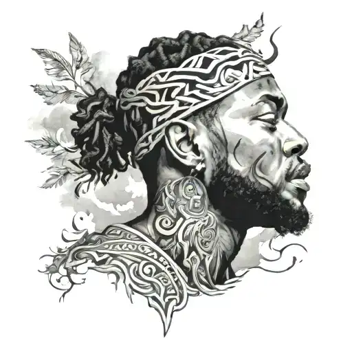 kendrick lamar album tattoo tattoo design idea