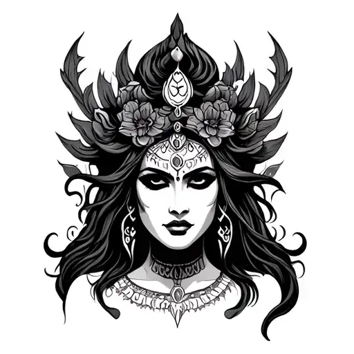 Kali tattoo design idea