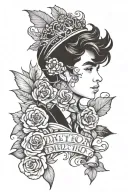 one direction inspired tattoo tattoo design idea