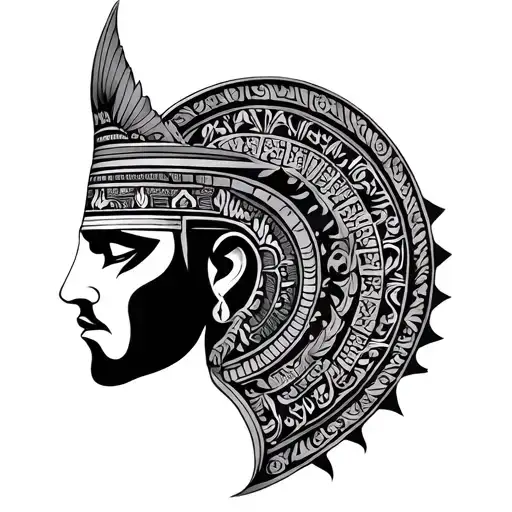 Assyrian tattoo design idea