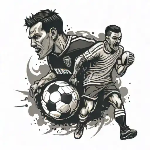 ultras football tattoo design idea