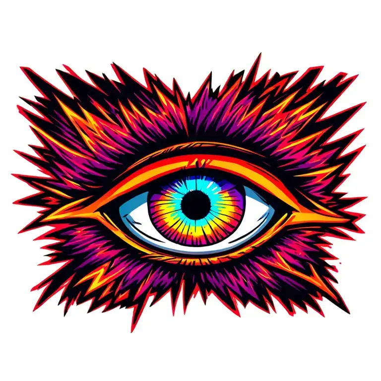 men evil eye chest tattoo design tattoo design idea