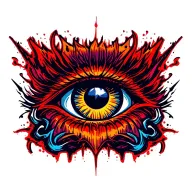 men evil eye chest tattoo design tattoo design idea