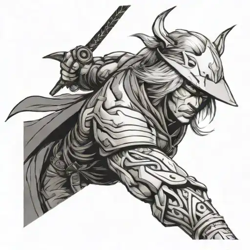 Raiden tattoo design idea