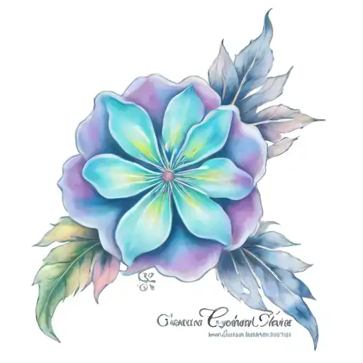 memorial tattoo for grandmother holding tattoo design idea