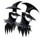 Spy Vs Spy tattoo design idea