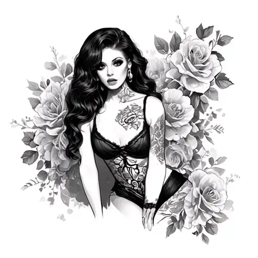 Sissy Slut tattoo design idea