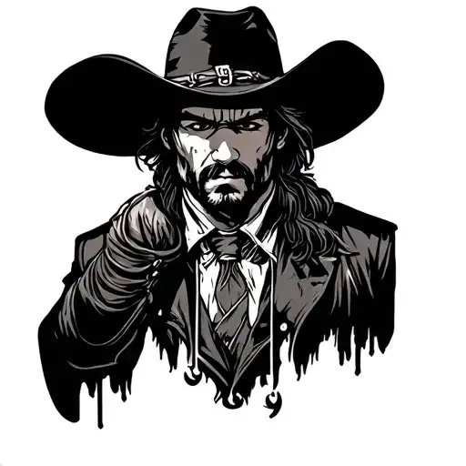 red dead redemption high honor tattoo design idea