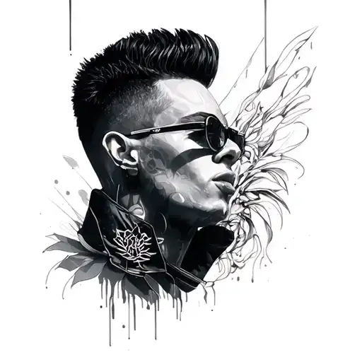 Depeche Mode tattoo design idea
