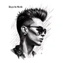 Depeche Mode tattoo design idea