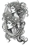 Hecate goddess of magic tattoo design idea