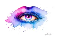 Bisexual tattoo design idea