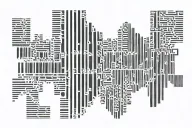 barcode design tattoo design idea