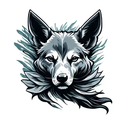 Glacier tattoo design idea