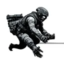 Cyberpunk Edgerunner tattoo design idea