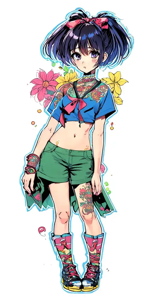 90s tattoo design idea