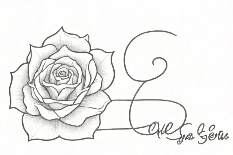 Que sera sera whatever will be will be  tattoo design idea