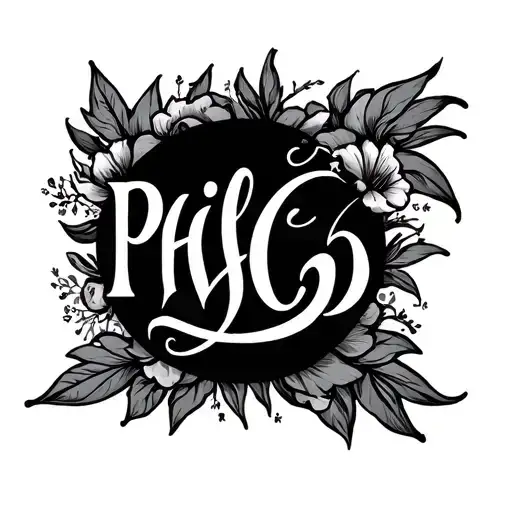 Philippians 4 6 7 tattoo design idea