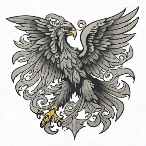 German Eagle tattoo design idea