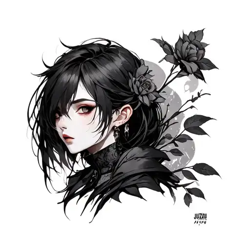 Juuzou tattoo design idea