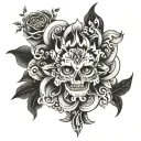 Kana Baba tattoo design idea