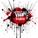 Loyalty Out Values Everything tattoo design idea