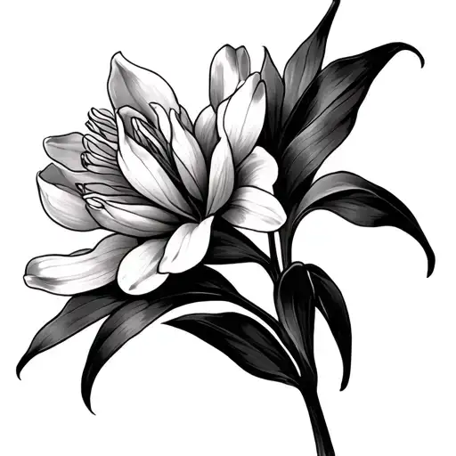 Hyacinth tattoo design idea