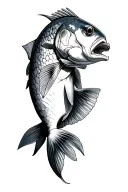 Barramundi tattoo design idea